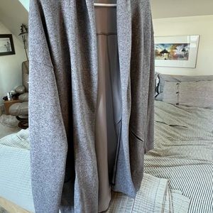 Arcteryx long  gray cardigan  beautiful quality piece